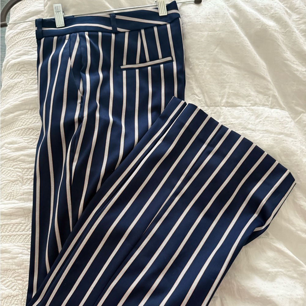 Banana Republic Navy Lux Twill Pants